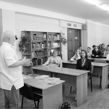 В преддверии Всероссийского дня библиотек М.Н. Щукин встретился со студентами СИУ РАНХиГС